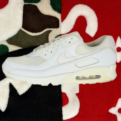 Size 15 - Nike Air Max 90 Recraft Triple White *WORN*