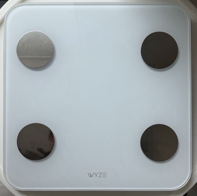 USED Wyze Scale S, digital bathroom Smart Scale for Body Weight SUPER THIN