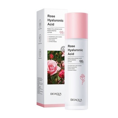 Bioaoua Rose Hyaluronic Acid Moisturizing Toner 100ml EXP 11/2027 *SEALED*