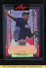 2021 Leaf Metal Draft 1/1 Irving Carter #BA-IC1 READ a8x