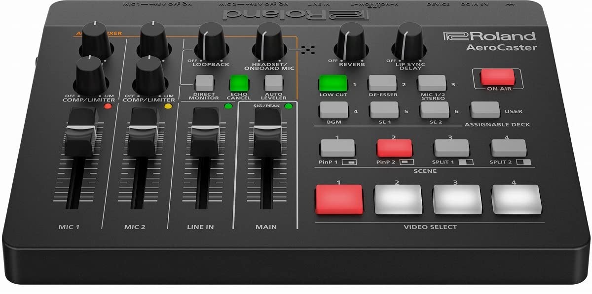 Roland VRC-01 AeroCaster Livestreaming System Multi-camera live