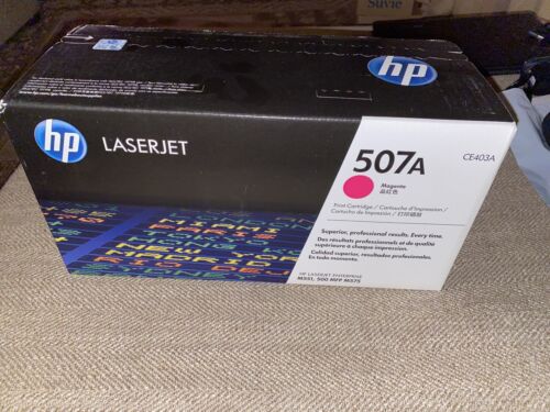 HP 507A (CE403A) Magenta Toner Cartridge Brand New Sealed Great Deal! - Picture 1 of 5