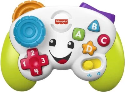 Fisher-Price FWG14 - Lernspaß Spielzeug-Videospiel-Controller, ab 6 Mon