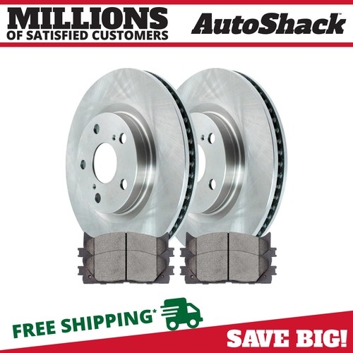 Front Brake Rotors & Pads for Lexus ES350 ES300h Toyota Avalon 2011