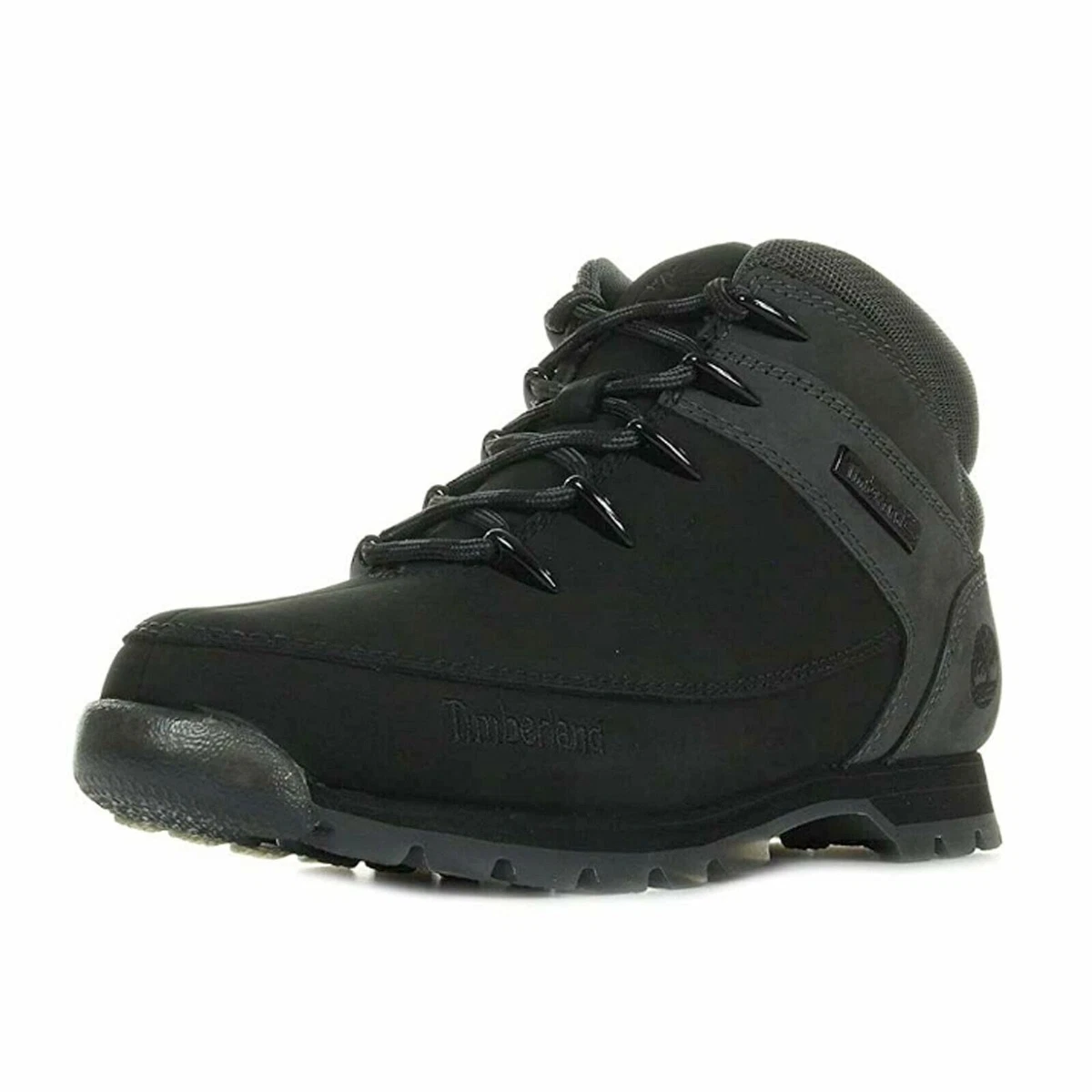 Timberland Herren Euro Sprint Leder Boots Hiker eBay | Chukka Schuhe Schwarz Stiefel