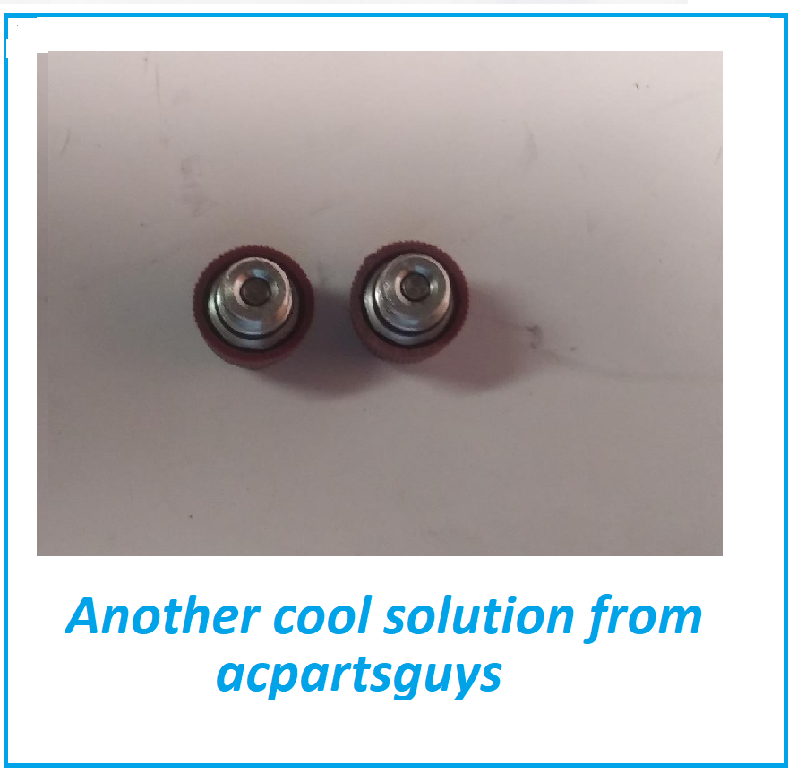 GM High Side A/C Valve Leak Repair Fittings for 155438 Tahoe Sierra