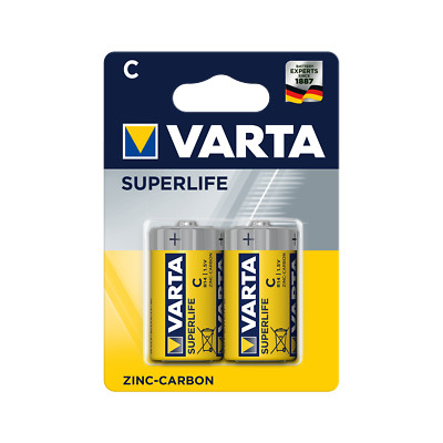 4008496556304 Bateria VARTA R14 SUPERLIFE 2szt./bl. Varta