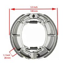 Rear Brake Shoes Fits Honda ATC200E ATC200ES ATC200S Big Red 1982 83 84 85 1986