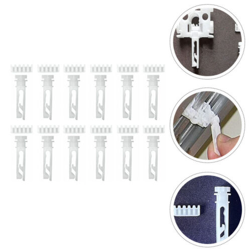 12Sets Vertical Blinds Pulley Kit Supply Vertical Blind Repair Parts Vertical - Afbeelding 1 van 4