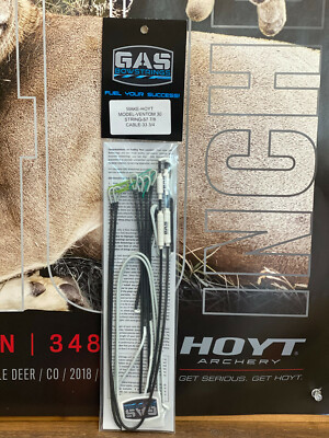 Gas Bowstrings Hoyt Ventum Pro 30 Ghost White Strings White Speed Nock