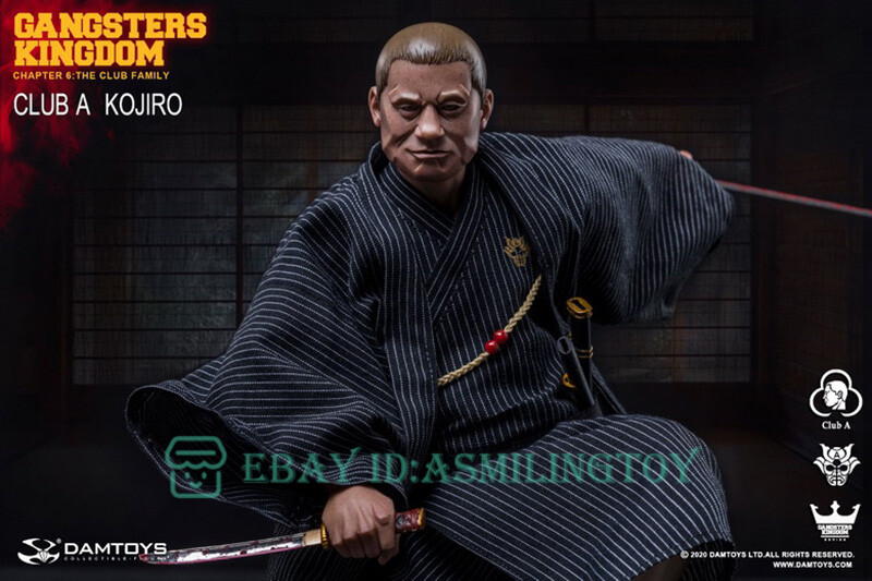 DAMTOYS GK021 Gangsters Kingdom Club A KOJIRO 1/6 Action Figures