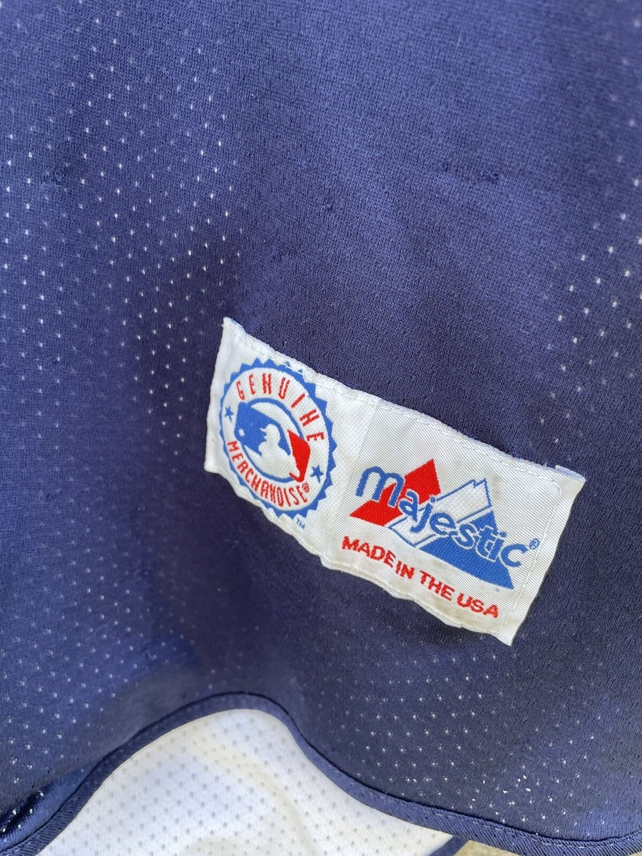 Vintage Majestic Houston Astros Reversible Baseball Jersey Navy