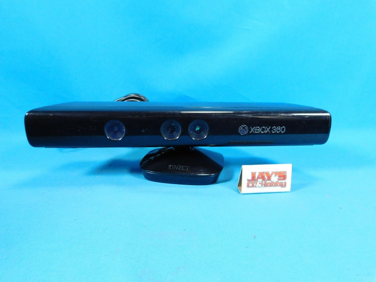 Microsoft Xbox 360 Kinect Sensor Camera Black Model #1414 - Tested
