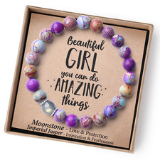12 Year Old Girl Birthday Gifts Charm Beaded Bracelets for Teen Girls Daughter G