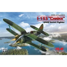 ICM #32010 1/32 I-153 Chaika, WWII Soviet Fighter