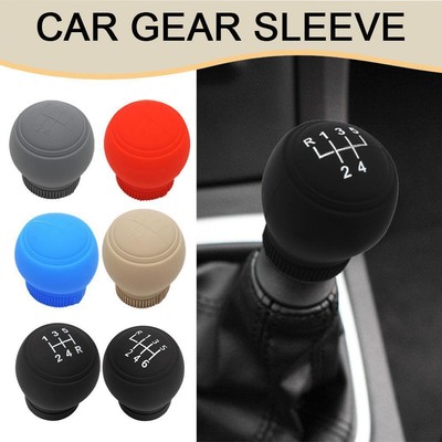 Soft Silicone Nonslip Car Knob Gear Stick Cover Protector 2023' Fast