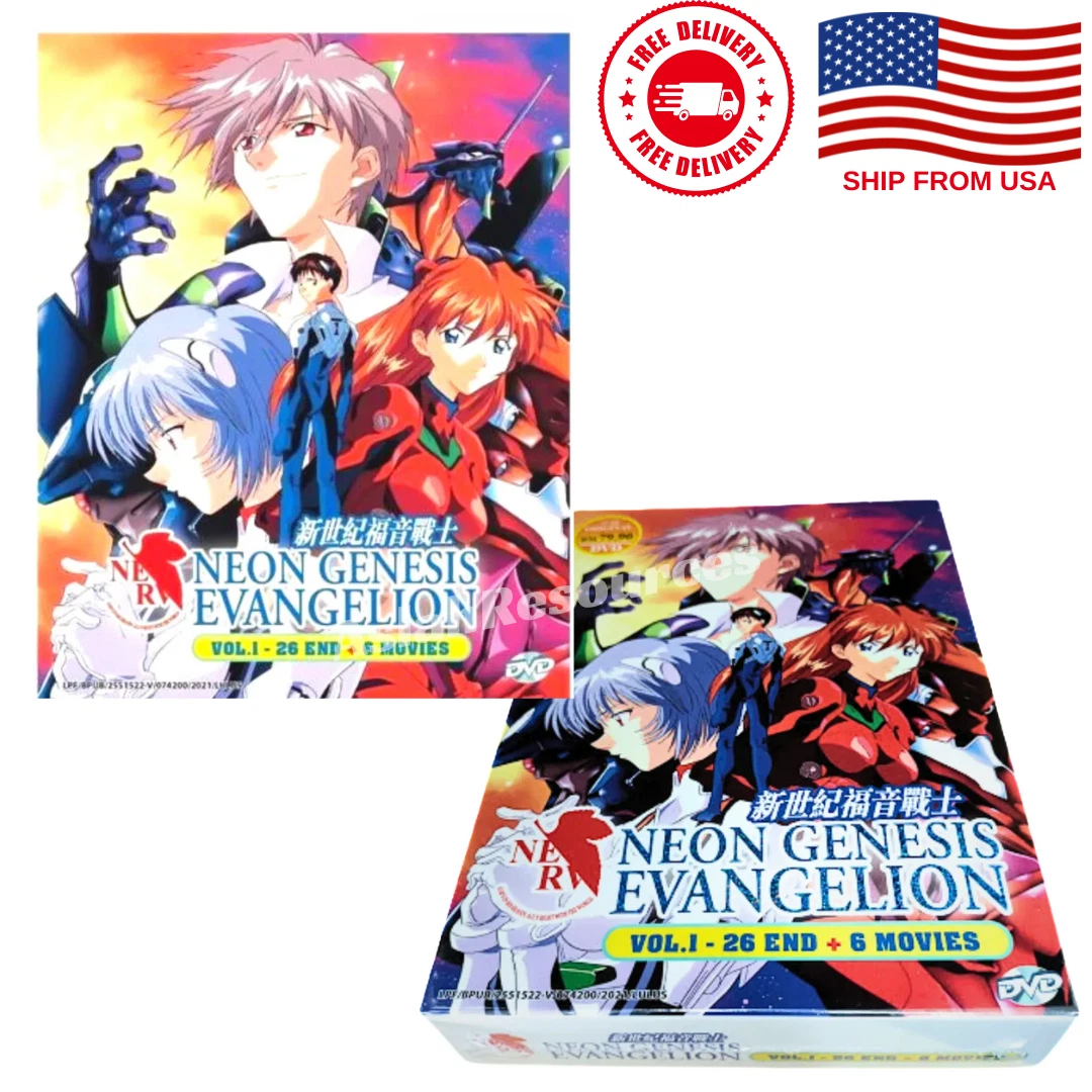 Collector's Edition Neon Genesis Evangelion DVDs for sale | eBay