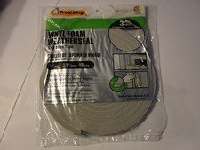 Frost King V445 Vinyl Foam Tape 3/8-Inch, Grey