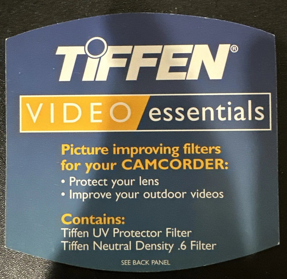 New Tiffen 58mm Video Twin Pack (UV Protector, Neutral Density (ND) 0.6 #58VTP 8 - Image 2 of 4