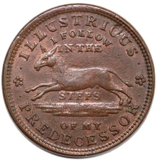 1837 HTT Executive Experiment HT-33 Hard Times Token