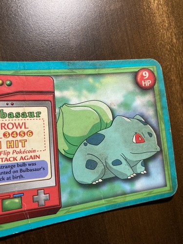 Vtg 1999 Pokemon Jr. Adventure Card Game Wizards of the Coast WOTC Bulbasaur HTF - Picture 6 of 6