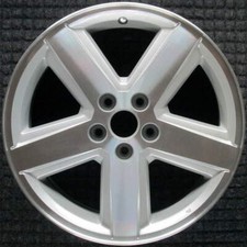 Dodge Avenger Machined W Silver Pockets 18 Inch Oem Wheel 2008 To 2010 Dodge Avenger Machined W Silver Pockets 18 Inch Oem Wheel 2008 To 2010