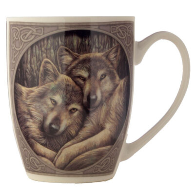 Loyal Companions - Wolf - Kaffeetasse - Lisa Parker - Brandneu & verpackt