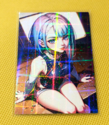 Lucy Kushinada Cyberpunk: Edgerunners ACG Waifu Beauty custom Card