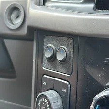 2021-2025 Ford F-150 Rocker Switch Mount Panel (Coin Holder Replacement)