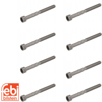 8x ORIGINAL FEBI SCHRAUBEN KIPPHEBELWELLE M8x1,25 100726 AUDI SEAT SKODA VW