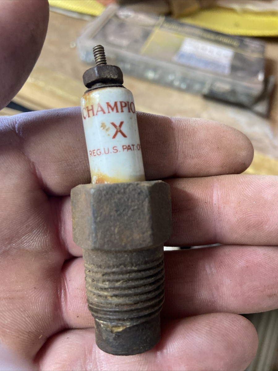 vintage champion x spark plug | eBay