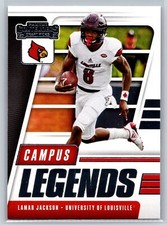 2021  Panini Contenders Draft Picks #17 Lamar Jackson Campus Legends