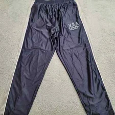 GEAR FOR SPORTS Pants Mens XL Blue USA Olympic Break away Track Windbreaker Logo
