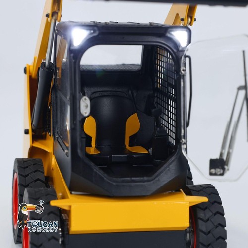 SM450 1:14 RC Metal Hydraulic Skid-Steer Loader Remote Control Car / Light Sound - Picture 18 of 18