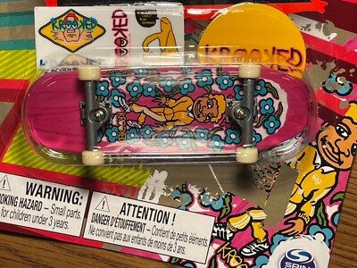 Tech Deck Mark Gonzales Krooked 96mm Fingerboard Old School shaped