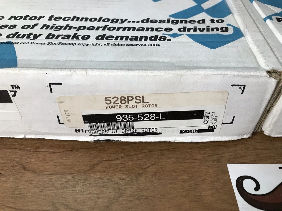 PowerSlot Slotted Front Brake Rotors for Integra Type-R ITR DC2 Prelude BB6 RD1 - Image 4 of 4