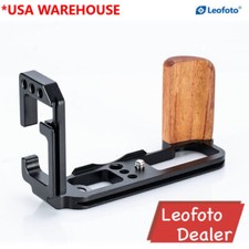 Leofoto LPF-X100V Plate L-Bracket with hand grip for FUJIFILM X100V
