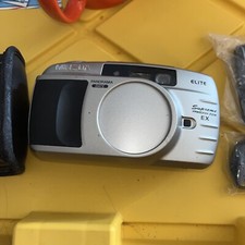 Minolta Freedom Zoom Supreme EX Elite 35mm Point  Shoot Film Camera Portable