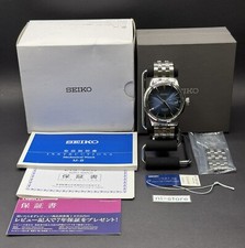 Seiko Presage SARY073 4R35-01T0 Blue Men's Automatic Watch w/Box, links - Rank A