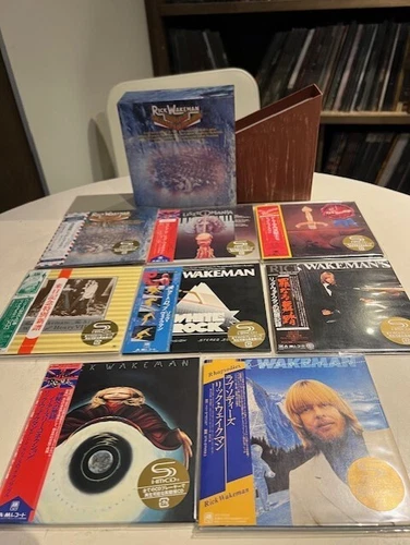 Rick Wakeman : Journey To... Japan 8 CD set, mini-LPs with storage box