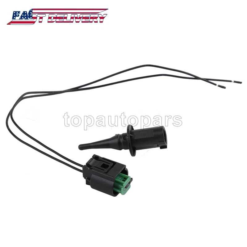Sensor de temperatura del aire ambiente exterior con enchufe para Mercedes Benz C300 C350 E300 Foto 3 de 4