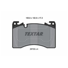 Satz Bremsbeläge Bremsklötze vorne für Land Rover Range L460 L461 | 24222627