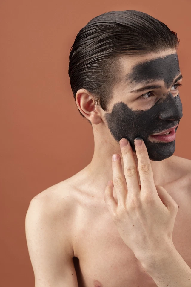  Exfoliating Mask, Face Scrub for Uneven Skin Texture  Face Mask Charcoal  - Image 4 of 4