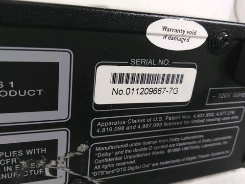 Mintek DVD Player DVD-2580 TESTED WORKS Black Digital Audio S-Video - Picture 6 of 12