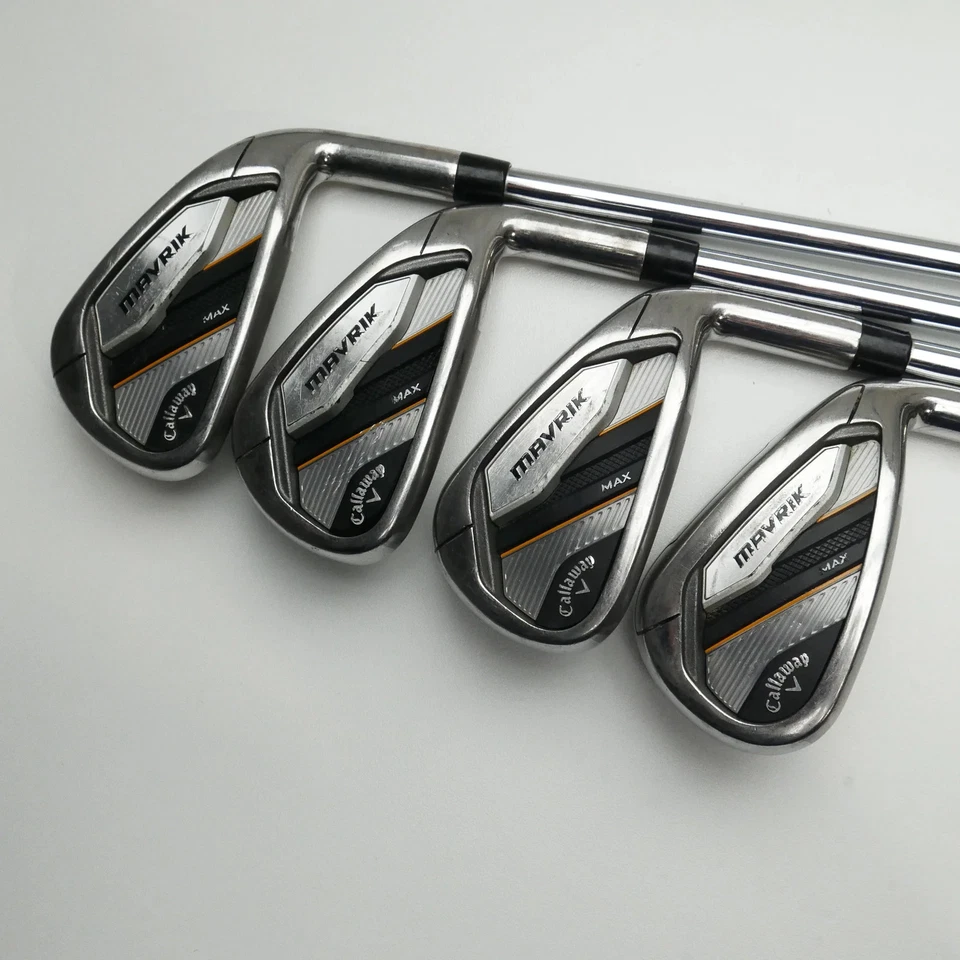 Used Callaway Mavrik Max Iron Set / 5 - SW + AW / Regular Flex - Image 4 of 4