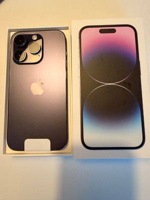 Apple iPhone 14 Pro - 256 GB - Deep Purple (Unlocked) Excellent Condition