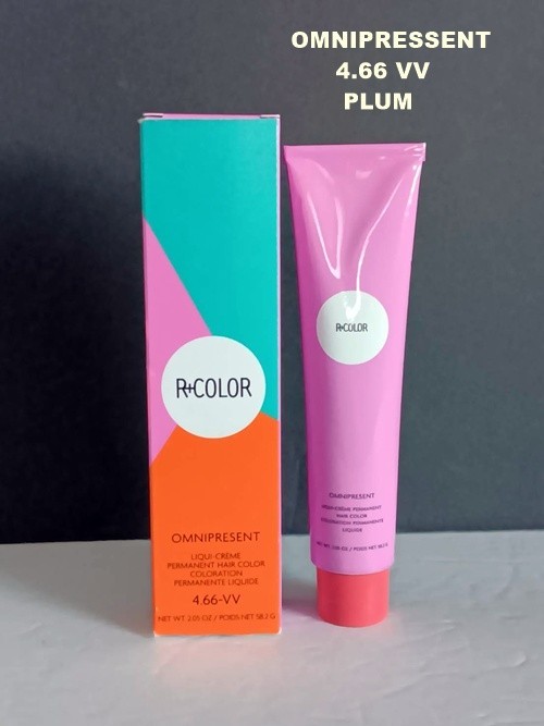 Omnipresent Liqui-creme Permanent Hair Color- Plum - 2.05 Oz