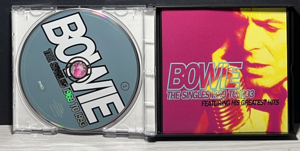 The Singles: 1969-1993 [Box] by David Bowie (CD, Nov-1993, 2 Discs