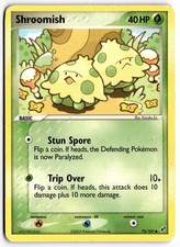 Pokemon TCG Shroomish 72/107 Deoxys Common MP on eBay