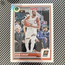 *Oversized*Panini 2023-24 NBA Hoops Premium Stock Kevin Durant #209 Silver Prizm